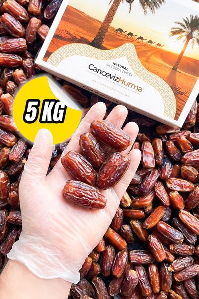 canceviz gıda İri Klasik Medine Meşruk Hurma (5kg)