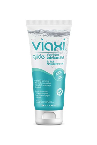 Viaxi Glide Su Bazlı Kayganlaştırıcı Jel Sade 200 ml