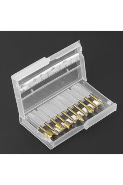 Dremel Gravür Ahşap Oyma Ve Şekillendirici Uç Seti titanyum Kaplama 10 Adet k...