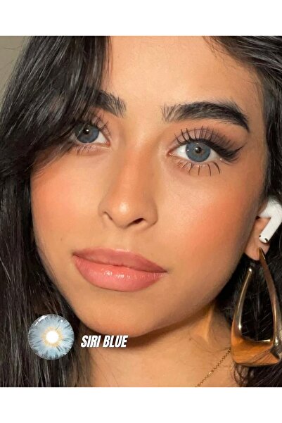 Takmakirpiğim Lensamor, Siri Blue Mavi Renkli 1 Yıllık