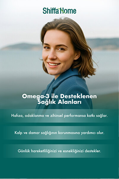 Shiffa Home Omega 3 Balık Yağı 1000 Mg 60 Softjel
