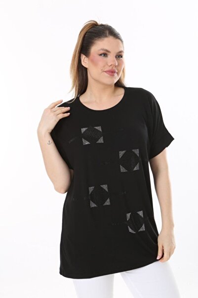 ASLAMI TEKSTIL Taşlı tişört modeller