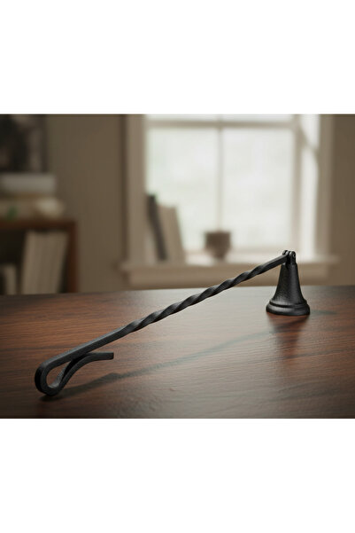 IKEA Körsbarstrad 33 Cm Çelik Mum Şamdan Söndürme Aleti Siyah