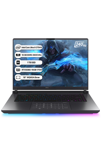ASUS Rog Strix G16 G615LW-S5185 Ultra 9 275HX 16GB 1TB SSD RTX5080-16GB 175W ...