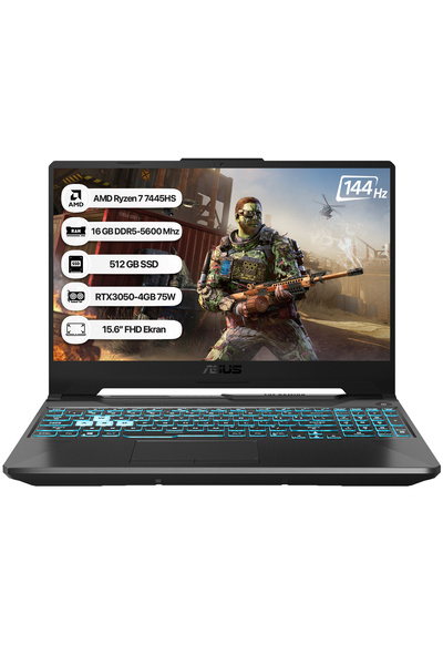 ASUS TUF Gaming A15 FA506NCG-HN267 AMD Ryzen 7 7445HS 16GB 512GB SSD RTX3050-...