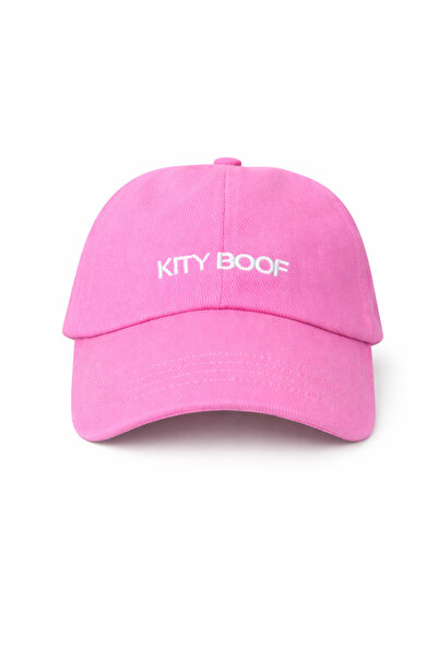 Nakış Yazılı Pembe Şapka Pamuk Kumaş Ayarlanabilir Unisex Beyzbol Kep Cap