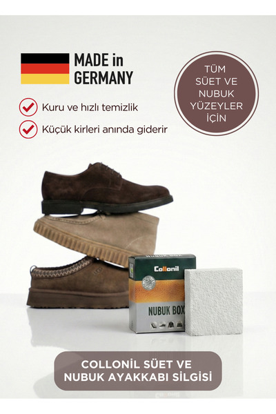 Collonil Tuna Süet ve Nubuk Ayakkabı Silgisi - Made in Germany - 7030