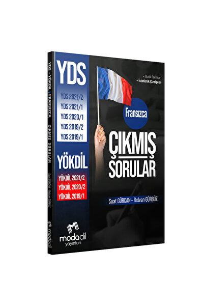 Modadil Yayınları Modadil Fransızca YDS -YÖKDİL Çıkmış Sorular