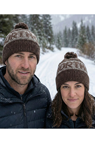 THE NORTH FACE Retro Cabin Beanie Unisex Outdoor Beresi Nf0A88Qw87I1 Brown