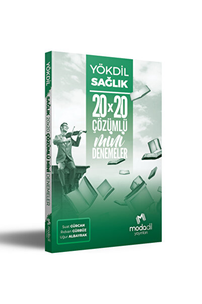 Modadil Yayınları Modadil YÖKDİL Sağlık Bilimleri Mini Denemeler 20X20