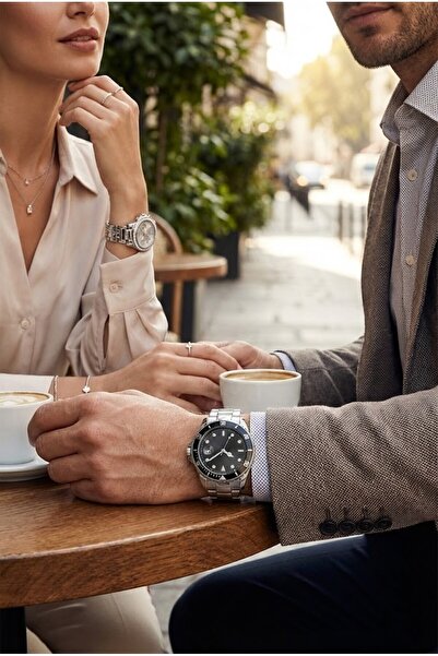 Leerybee Özel Tasarım Sevgili Çift Saat Kombinleri Eşe Sevgiliye Hediye Doğum...