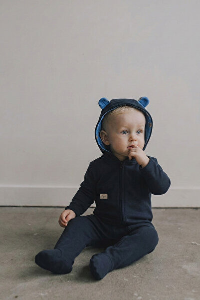 Cigit Salopetă cu fermoar 0-3 ani Antracit