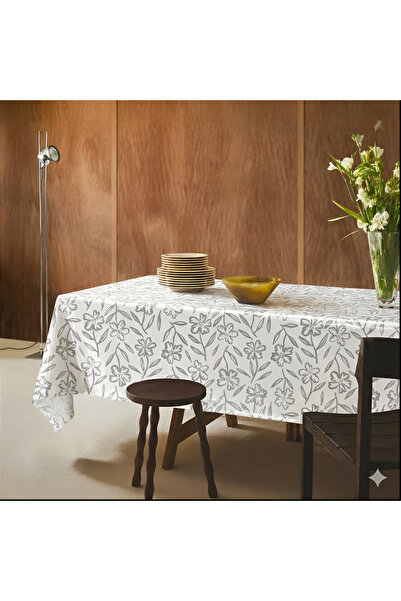 Willuxe Table Cloth Oilcloth Stain Resistant Waterproof & Wipeable Pvc Cover