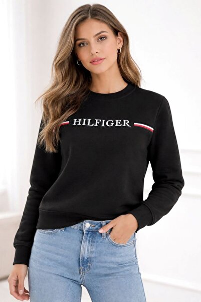 Tommy Hilfiger Organic Cotton Chest Shipping Logo Sweatshirt