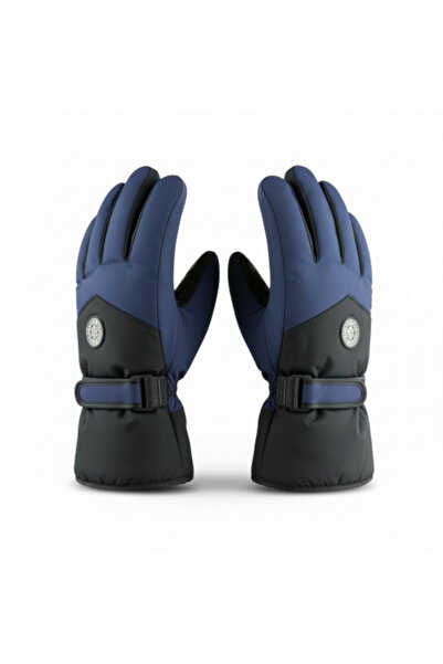 Mustran L-XL Geniş Kalıp İçi Kalın Kürklü Kışlık Kar Kayak Motosiklet Bisikle...