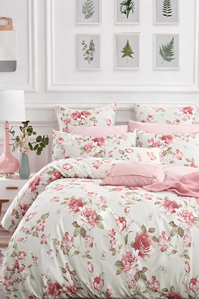 İQON طقم غطاء لحاف أفانغارد مزدوج أخضر - مرن