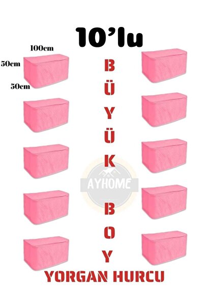 AYHOME 10  Adet  Pembe  Renk  Hurç   Düzenleyici  Kutu  Kiyafet  Hurcu  Gelin...