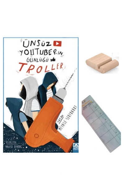 Altın Kitaplar Ünsüz Youtuber ın Günlüğü - Troller / 2. Kitap /Miyase SERTBAR...
