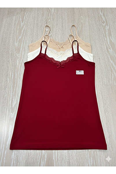 ek bykuzeylingerie 3-х частинні жіночі трикотажні майки з еластаном - на брет...