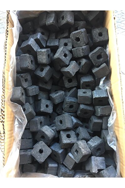 Bi Nargile KARE LAZER KESİM DELİKLİ BÜYÜK BOY NARGİLE KÖMÜRÜ