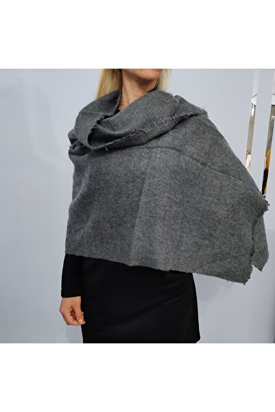 Cadde Dükkanı Omuz ve Boyun Şalı Zara Şal Gri
