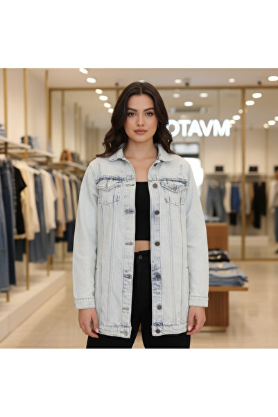 viking's line BUZ MAVİ KOT CEKET JEANS YENİ SEZON 2026