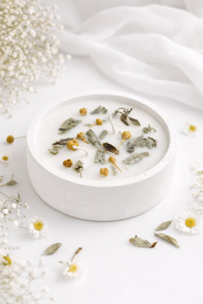 LİBRARİS Aroma terapi serisi Lavanta/Sandal ağacı/ %100 Soya Wax Doğal El Yap...