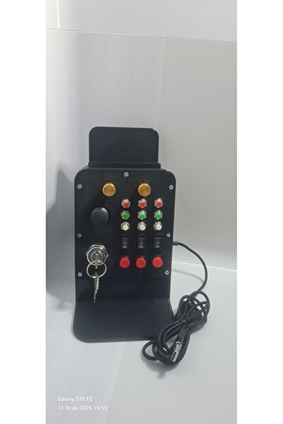 KAPLAN 3D BASKI Buton box simülasyon oyunları için kontak anahtarlı