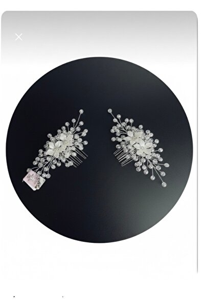 Merio tasarım Mireasa diademă accesoriu de păr nuntă henna nunta logodna abso...