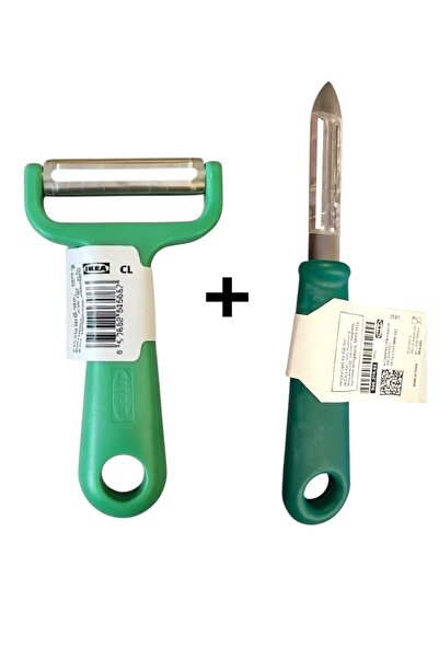 IKEA مقشرة Uppfylld الخضراء + مقشرة البطاطس الخضراء