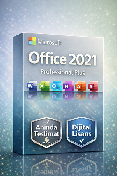 MICROSOFT Office 2021 Professional Plus Orjinal Dijital Lisans-Kurulumda bire...