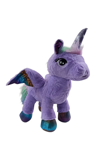 HALLEY Oyuncak Peluş Kanatlı Unicorn 30 Cm Mint