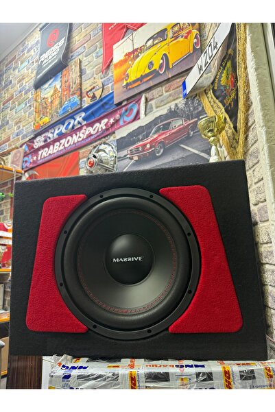 For-X M-12 1500watt Kabinli 30 Cm Subwoofer 400RMS