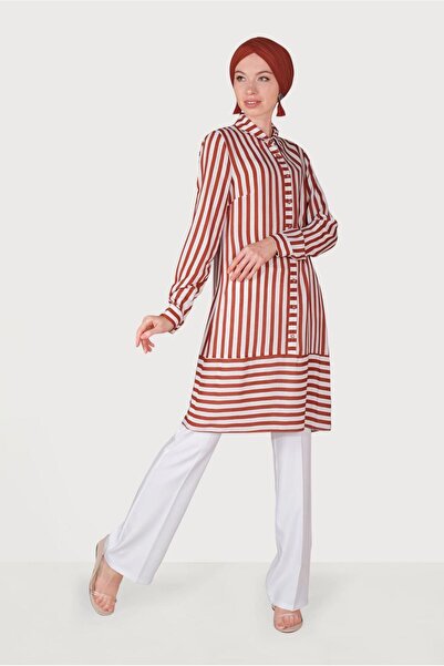 Alvina Tunic 40700 - Striped Design