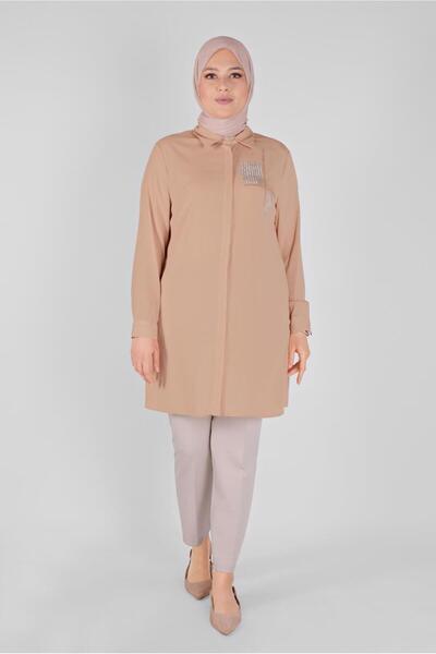 Alvina Туника с щампа от камък 20141 Модел