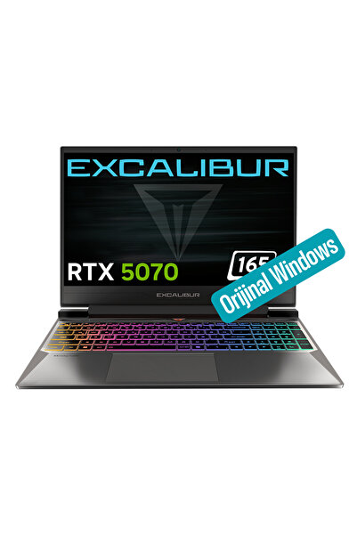 CASPER Excalibur G870 i7-13620H 32GB 1TB RTX5070 8GB 165Hz 15.6" W11P Gaming ...