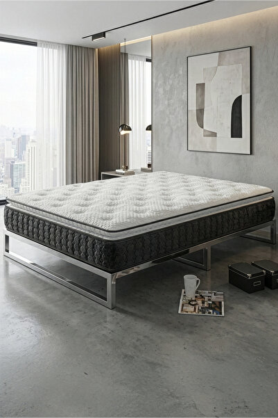 mubahyatak Antrasit Ultra Bel ve Sırt Destekli Ortopedik Lara Pedli Pocket Ya...