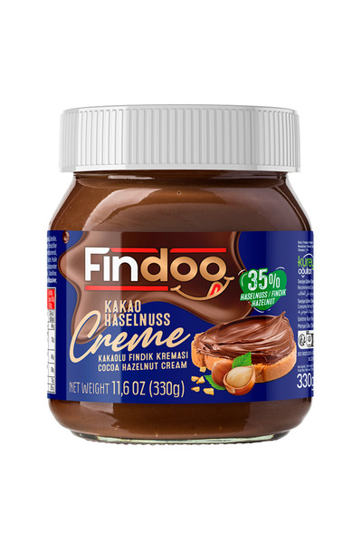 gourmet çelebi Findoo Kakaolu Fındık Kreması 330 Gr