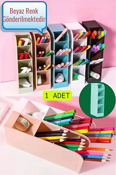 Bayev Vorg Kalemlik Masa Üstü Düzenleyici Organizer - Kalem Fırça Çekmece İçi...