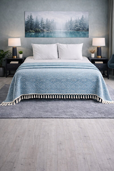 Zico'sPestemal's Çok Amaçlı Koltuk Örtüsü-Atom Pike- Çift Kişilik 200 X 250 c...