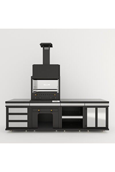 Theragone Sımurg Long Barbekü 40*60