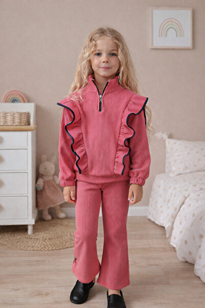 RAPAPA Set de top pentru fete, cu croială subțire, cu jumătate de gât, cu pic...