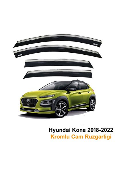 Niken Hyundai Kona Kromlu Cam Rüzgarlığı 2018-2022