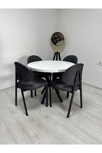 Royal Lotus 4 Kişilik Mutfak Salon Masası Takımı
