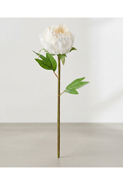 IKEA Smycka Artificial Flower, White, Peony, 30 cm
