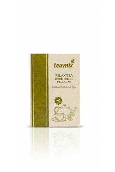 teamix Relax Tea Limon Kokulu Melisa Çayı Bitkisel Karışımlı Çay 60 G 30 Süze...