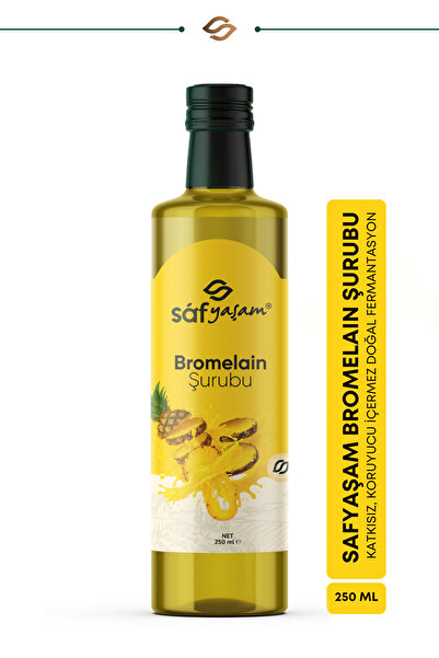 Safyaşam Bromelain Şurubu Bromelain Ananas İçeren Bromelain Şurubu