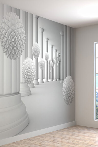 dreamwall 3 Boyutlu Kristal Toplar Desenli Isı Ve Ses Yalıtımlı Sağlıklı Teks...