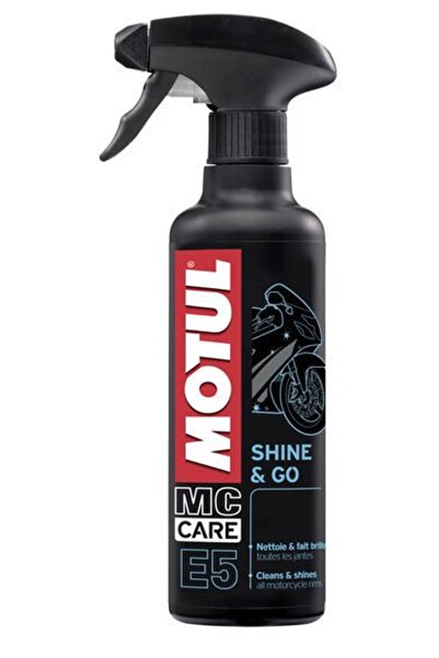 Motul E5 Shine & Go 0,400L (Plastik Yüzey Parlatıcı)