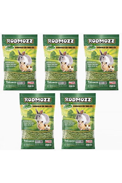 Genel Markalar Orijinal Gerçek Yonca Kemirgen Otu 250 gr X 5 Adet